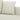 Set de canapele cu perne, 3 piese, crem, catifea
