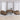 Set de canapele cu perne, 4 piese, maro, textil