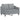 Set de canapele cu perne, 4 piese, gri deschis, material textil