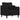 Set de canapele cu perne, 4 piese, negru, material textil