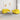 Set de canapele cu perne, 2 piese, galben deschis, textil