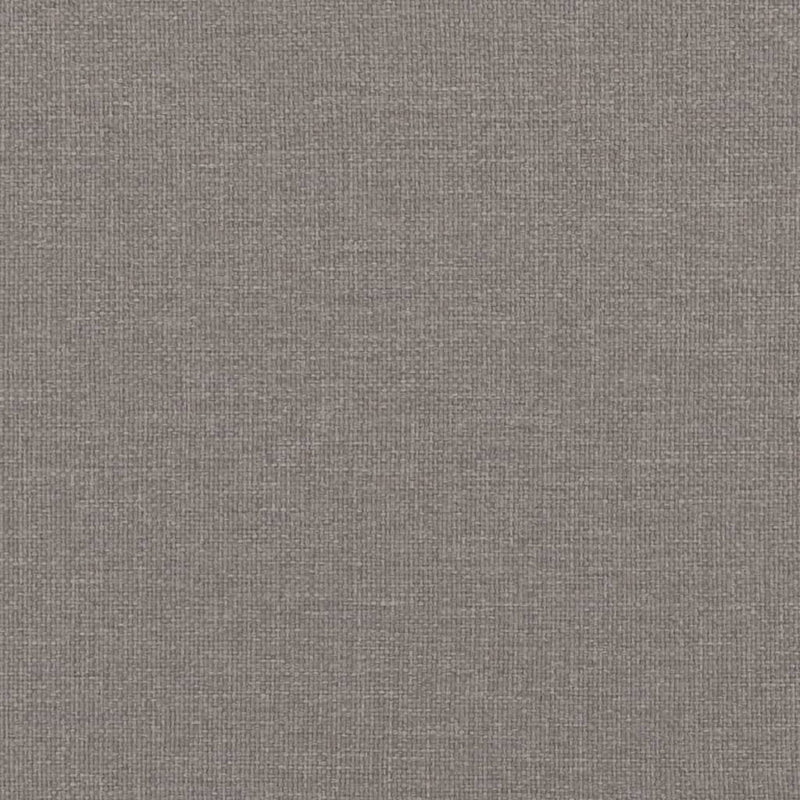 Set de canapea cu perne, 2 piese, gri taupe, material textil