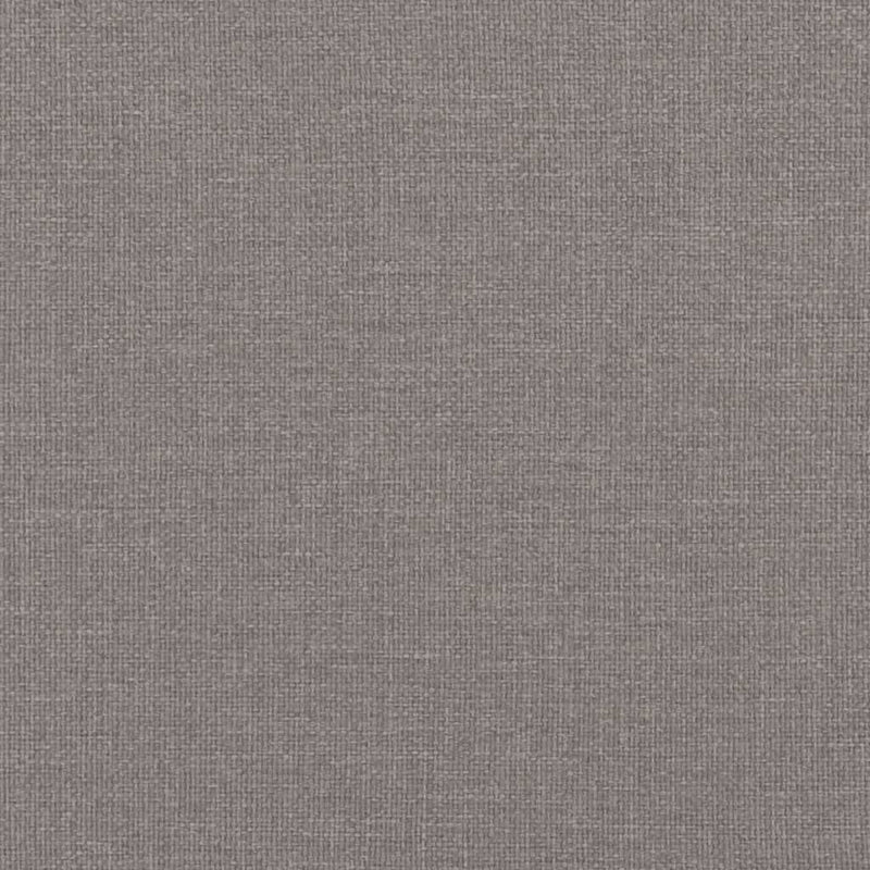 Set de canapele cu perne, 2 piese, gri taupe, textil