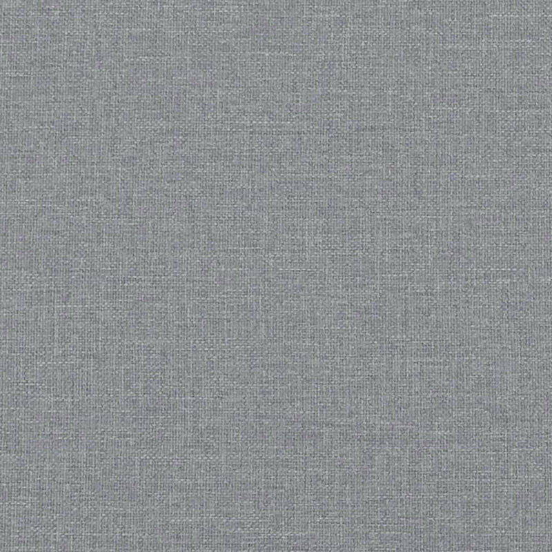Set de canapele cu perne, 2 piese, gri deschis, textil