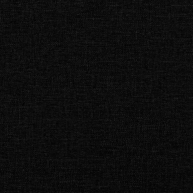 Set de canapele cu perne, 2 piese, negru, textil