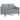 Set de canapele cu perne, 2 piese, gri deschis, material textil