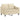Set de canapele cu perne, 2 piese, crem, material textil