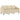 Set de canapele cu perne, 2 piese, crem, material textil