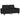 Set de canapele, 4 piese, negru, material textil
