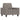 Set de canapele, 4 piese, gri taupe, textil