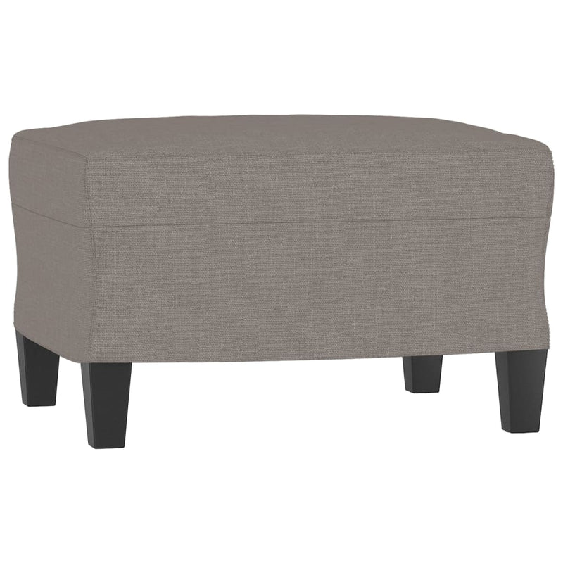 Set de canapele, 4 piese, gri taupe, textil