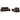 Set de canapele, 2 piese, negru, material textil
