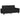 Set de canapele, 2 piese, negru, material textil