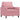 Set de canapele, 4 piese, roz, catifea