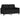Set de canapele cu perne, 3 piese, negru, catifea