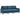 Set de canapele cu perne, 3 piese, albastru, catifea