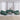 Set canapea cu perne, 4 piese, verde închis, catifea
