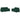 Set canapele, 2 piese, verde închis, catifea