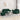 Set de canapele, 3 piese, verde închis, catifea