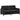 Set de canapele, 3 piese, negru, catifea