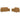 Set de canapele cu perne, 2 piese, maro, catifea
