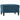 Set de canapele cu perne, 3 piese, albastru, catifea