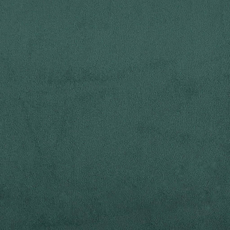 Set de canapele, 3 piese, verde închis, catifea