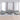 Set de canapele cu perne, 3 piese, gri deschis, textil