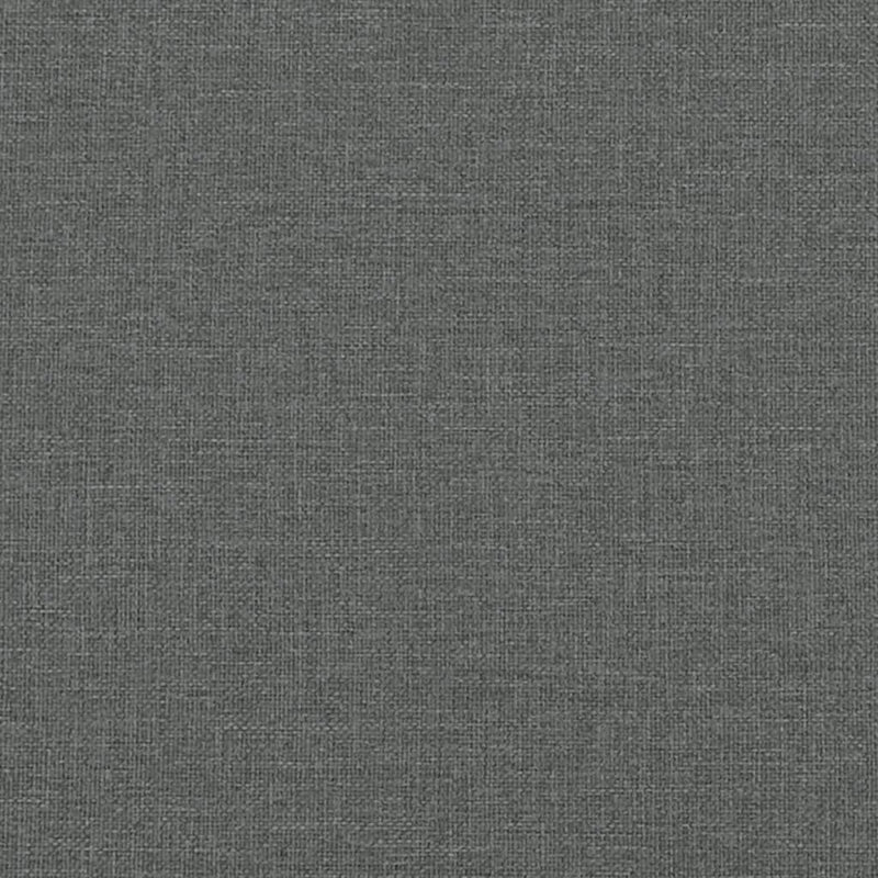 Set de canapele cu perne, 3 piese, gri închis, textil