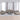 Set de canapea cu perne, 3 piese, gri taupe, material textil