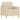 Set de canapele cu perne, 4 piese, crem, textil