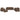 Set de canapele cu perne, 4 piese, maro, textil