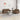 Set de canapele cu perne, 2 piese, maro, textil