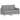 Set de canapele cu perne, 2 piese, gri deschis, material textil