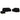 Set de canapele cu perne, 3 piese, negru, textil