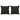 Set de canapele cu perne, 3 piese, negru, textil