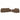 Set de canapele cu perne, 2 piese, maro, textil
