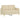 Set de canapele cu perne, 3 piese, crem, textil