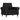 Set de canapele cu perne, 3 piese, negru, catifea