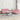 Set de canapele cu perne, 2 piese, roz, catifea
