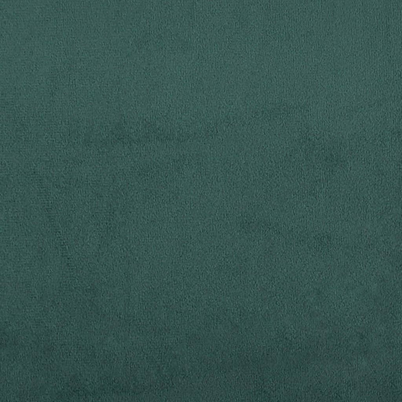 Set de canapele cu perne, 3 piese, verde închis, catifea
