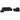 Set de canapele cu perne, 3 piese, negru, catifea