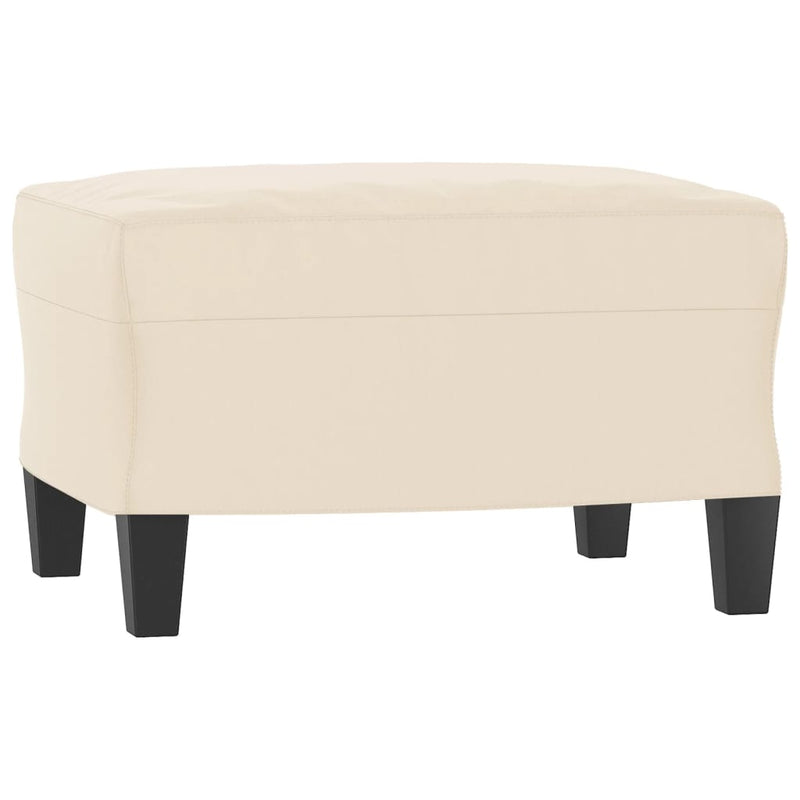 Set de canapele cu perne, 3 piese, bej, microfibră