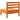 Canapea de grădină fără cotiere, maro ceruit, lemn masiv de pin