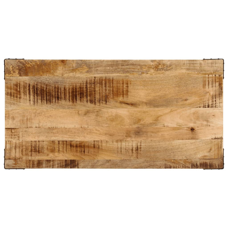 Masă de bucătărie, 110x55x75 cm, lemn masiv de mango