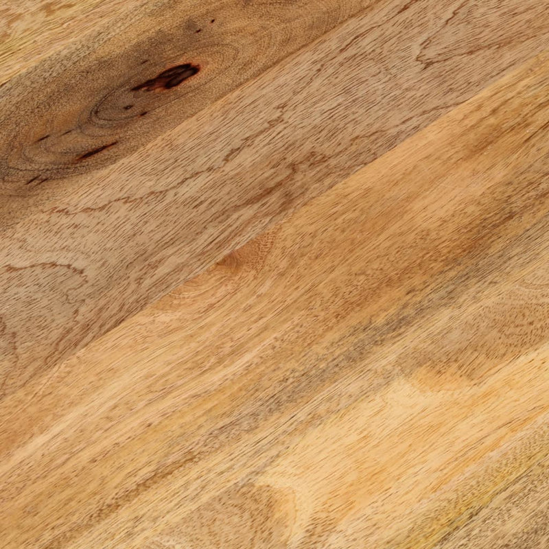 Blat de masă oval, 100x40x3,8 cm, lemn masiv de mango