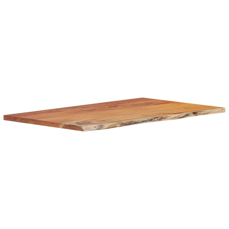 Blat de baie, 110x60x3,8 cm, dreptunghiular, lemn masiv acacia