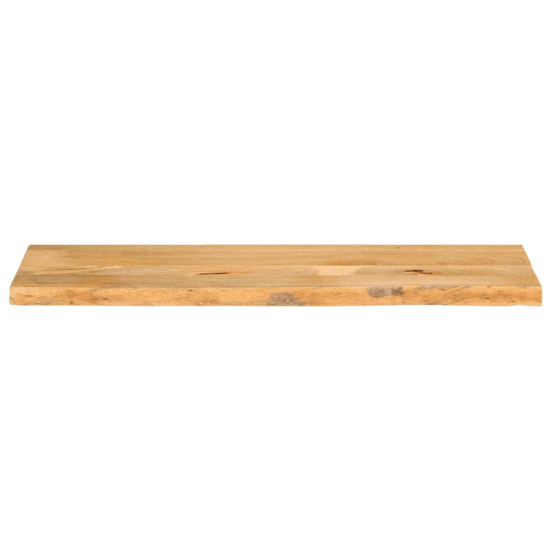 Blat de masă contur organic 110x20x2,5 cm lemn masiv de mango