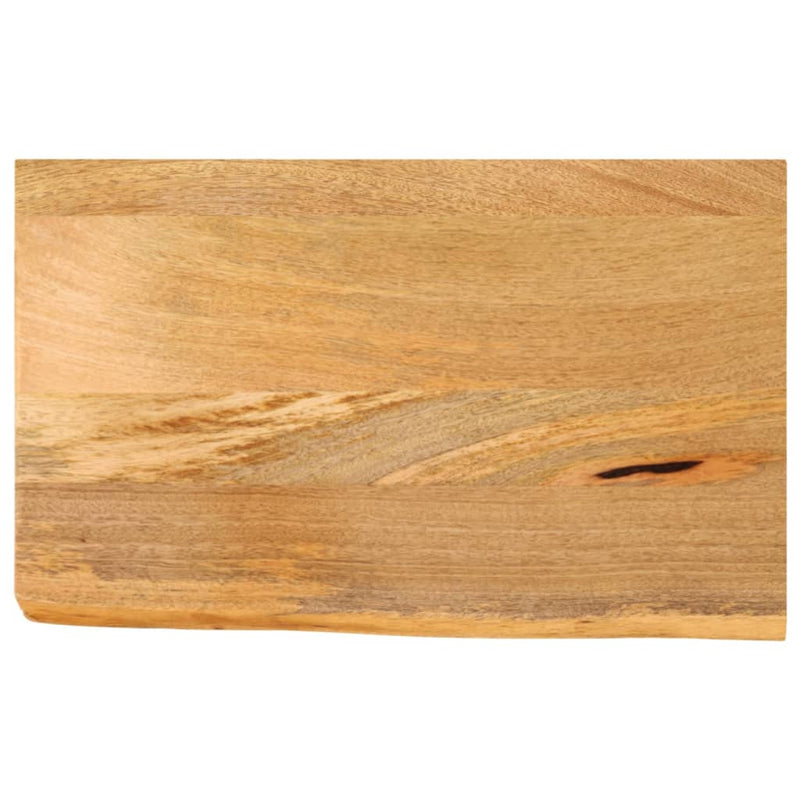 Blat de masă contur organic 60x40x2,5 cm lemn masiv de mango