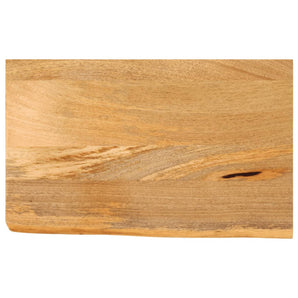 Blat de masă contur organic 50x30x3,8 cm lemn masiv de mango